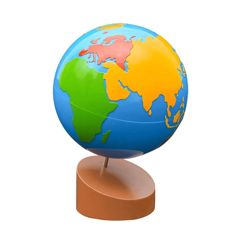 Montessori Kghios Montessori Globe World Parts