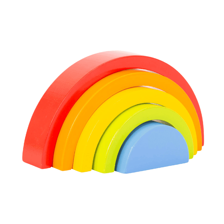 Montessori Small Foot Rainbow Stacker