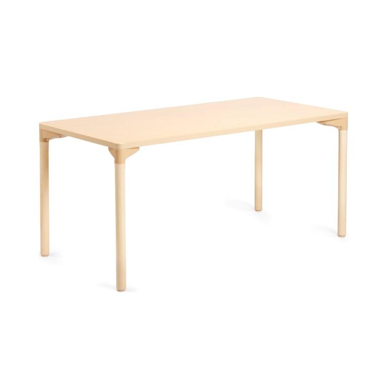 Montessori Community Playthings Rectangular Classroom Table 30 x 60 Inches Leg Type Wood Height 28 Inches