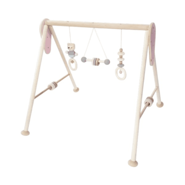 Hess-Spielzeug Baby Play Gym Natural Pink