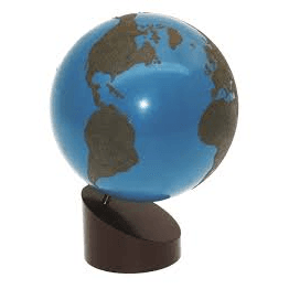 Montessori Alison's Montessori Sandpaper Globe of Land and Water