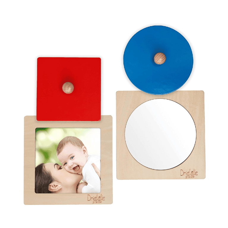 Montessori Driddle4Little Peek-A-Boo Shape Puzzles