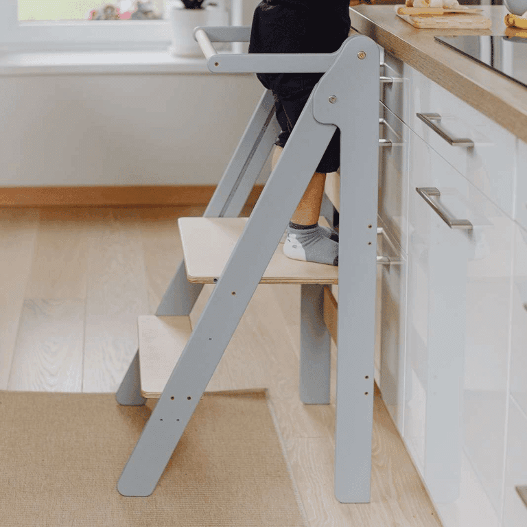 Weco Foldable Kitchen Tower Gray