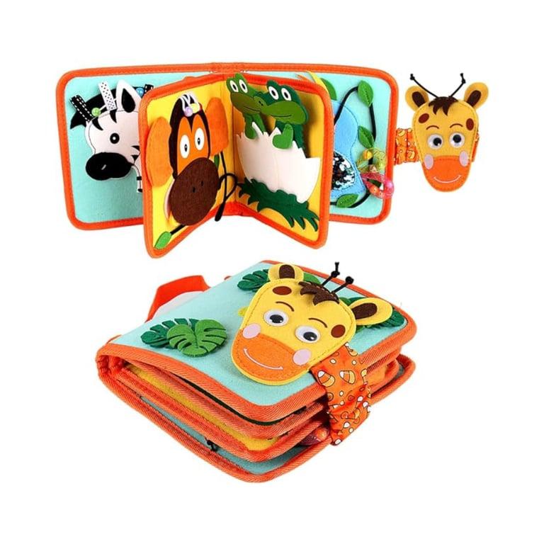 Montessori Levier Giraffe Busy Board Book