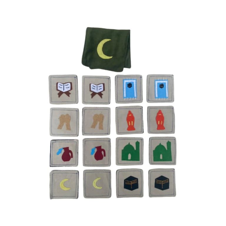 Zeki Learning Memory Game Islamic Pillars