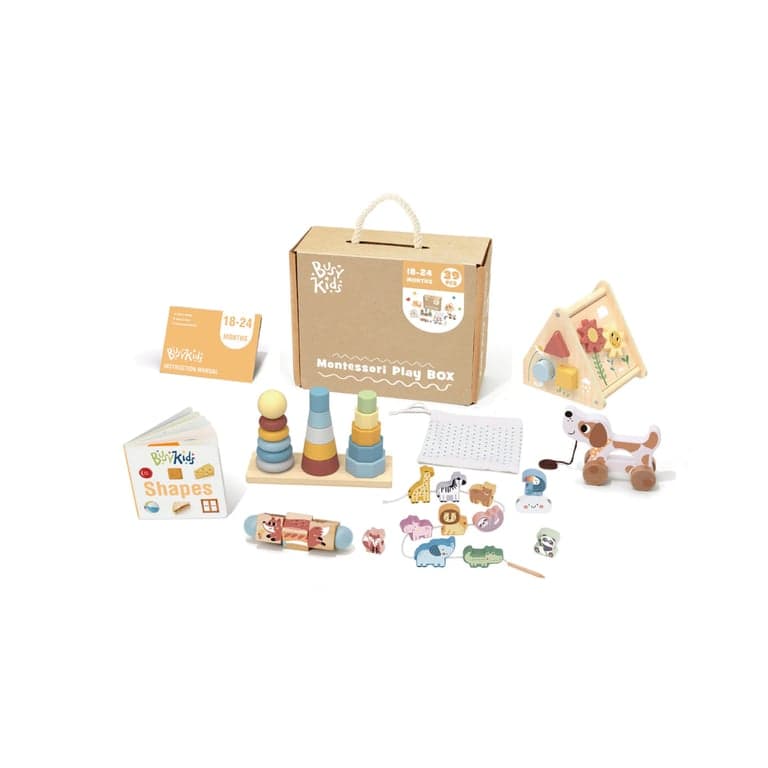 Busy Kids Montessori Play Box Set 18-24 Months