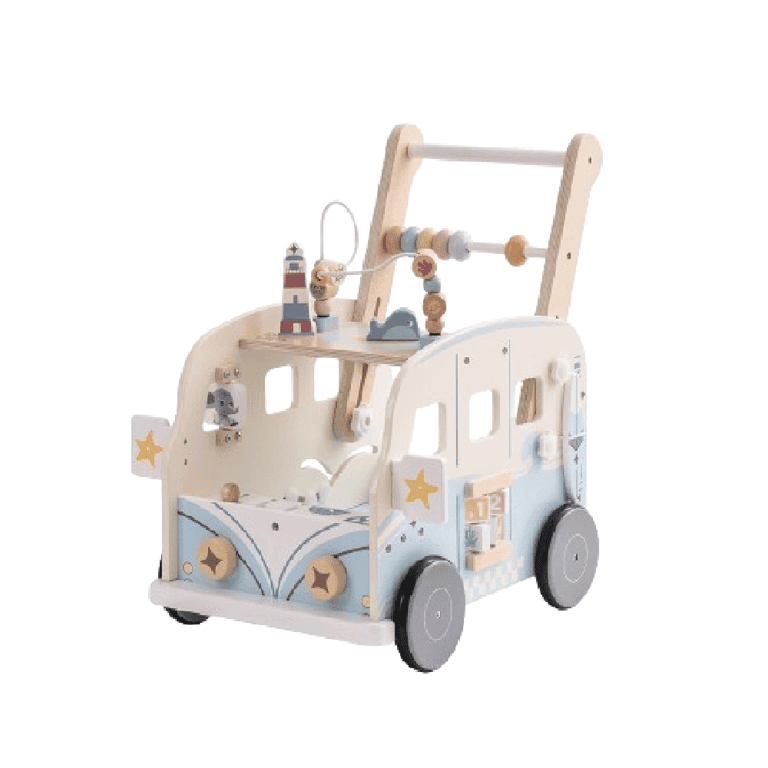 Montessori Robotime Push Walker Vacation Bus