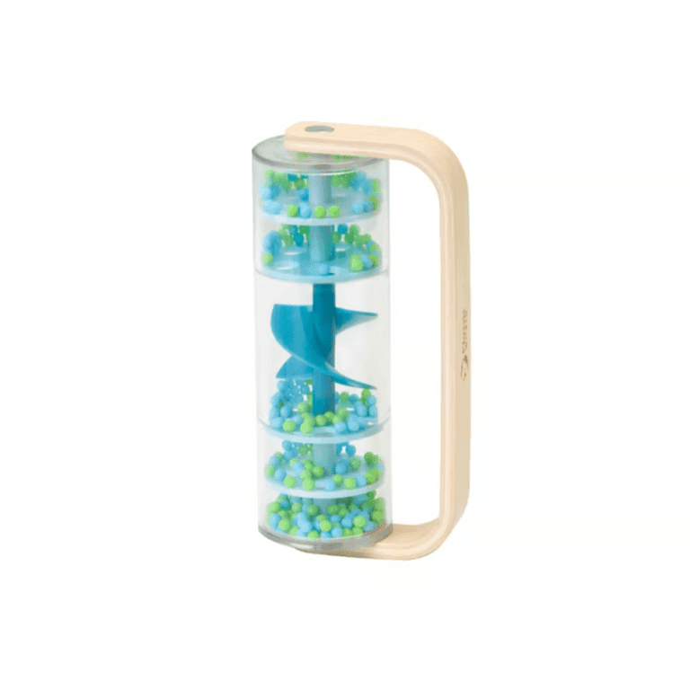 Classic World Stick Rattle Rainmaker Blue