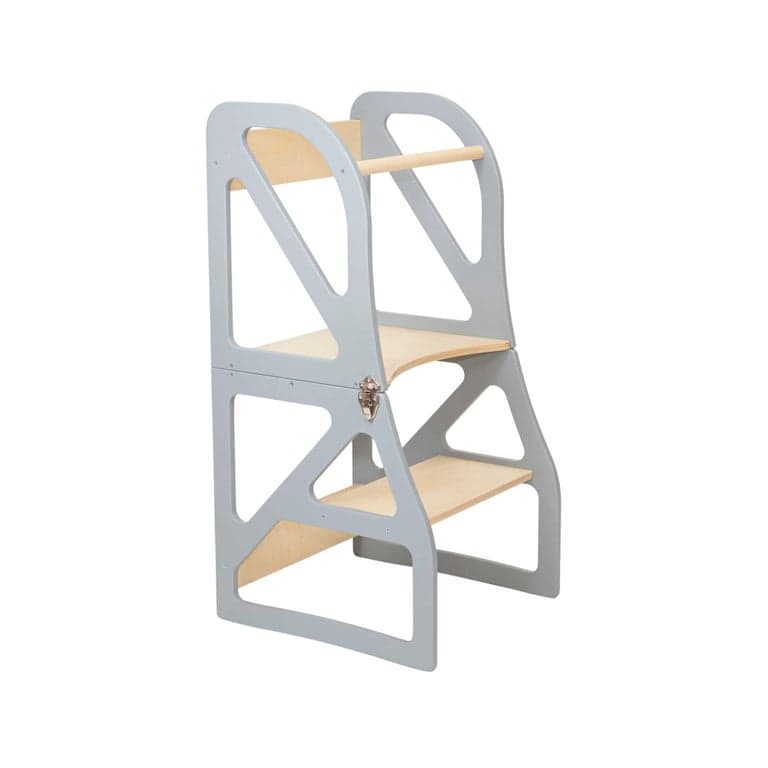 Lumbary Transformable Kitchen Tower Securestep Gray