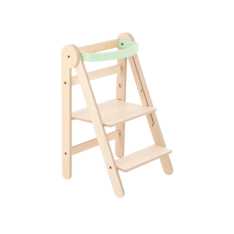 Montessori Mamatoyz Foldable Learning Tower Mint