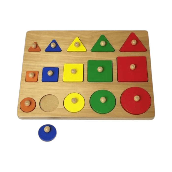 TAG Toys Montessori Size Comparison Puzzle
