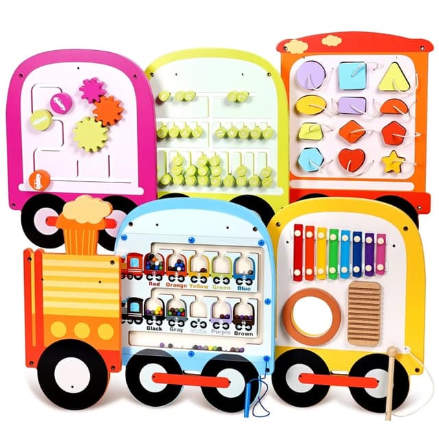 Joyreal Wall-Mounted Sensory Busy Board