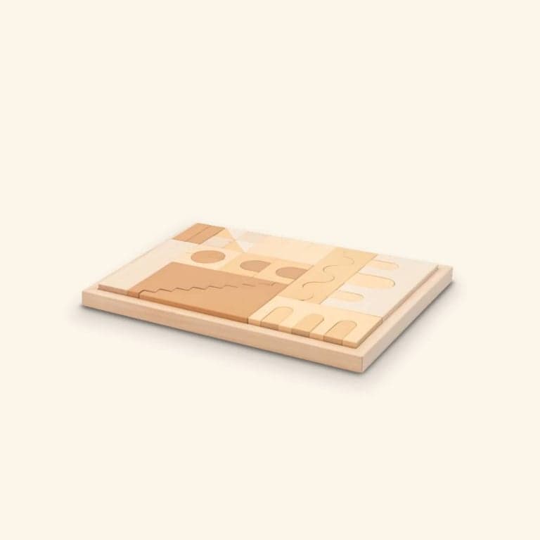 FitWood Huvila Building Blocks Dune