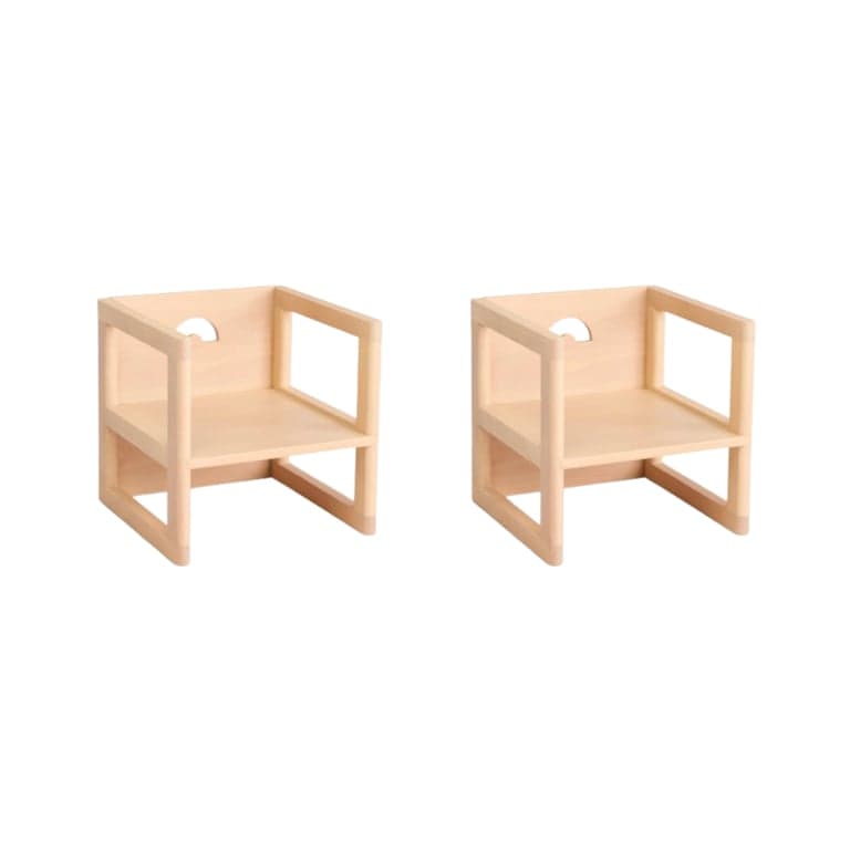 Piccalio Reversible Chair Set of 2 Beech