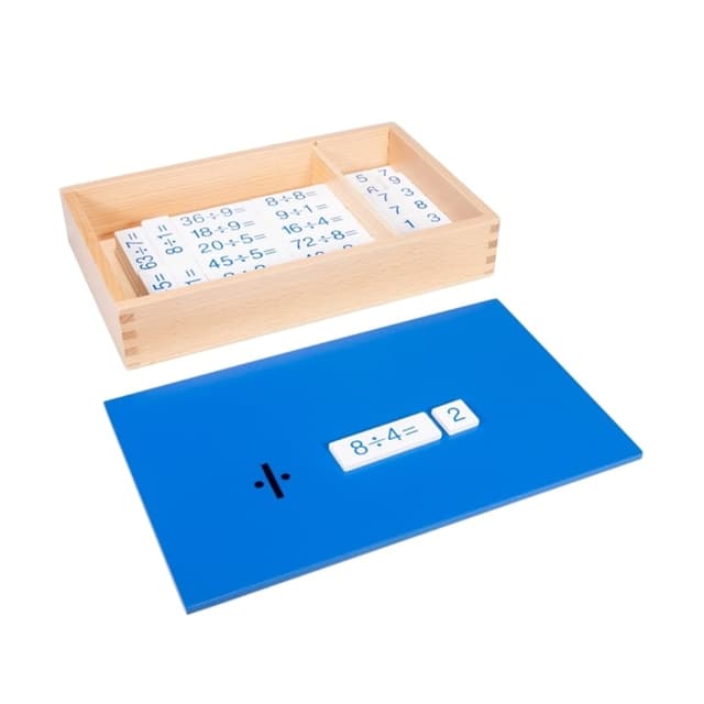 Alison's Montessori Division Equations and Dividends Box
