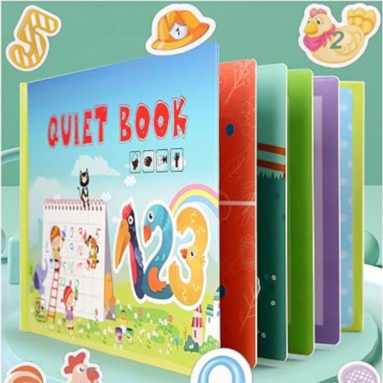 Montessori MIKNEKE DIY Montessori Quiet Book Number