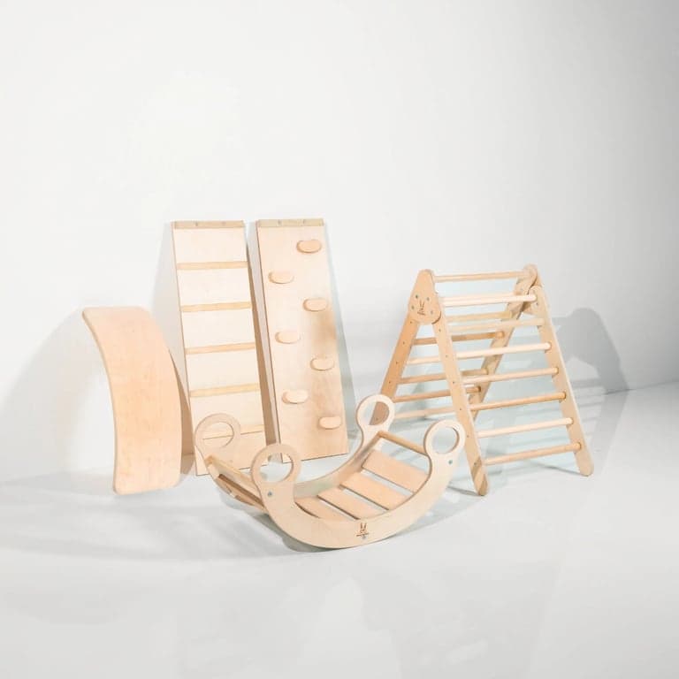 Bunny Hopkins Complete Home Adventure Playset Raw Timber