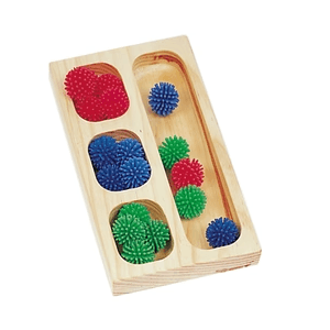 Montessori Montessori N’ Such Wood Sorting Tray 3 Compartment