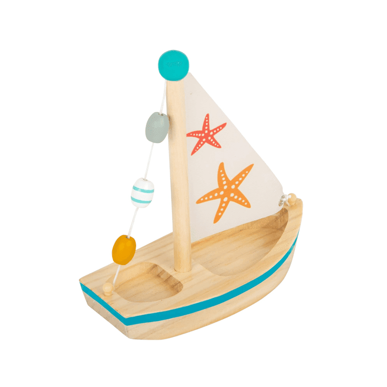 Montessori Small Foot Sailboat Toys Starfish