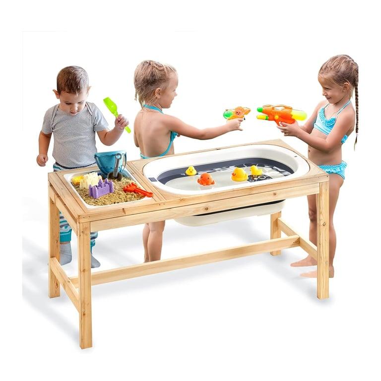 Montessori Beright Sand Table With 2 Storage Bins