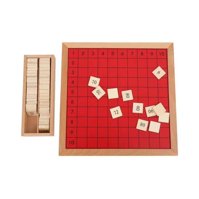 Montessori E&O Montessori Pythagoras Board With Control Chart