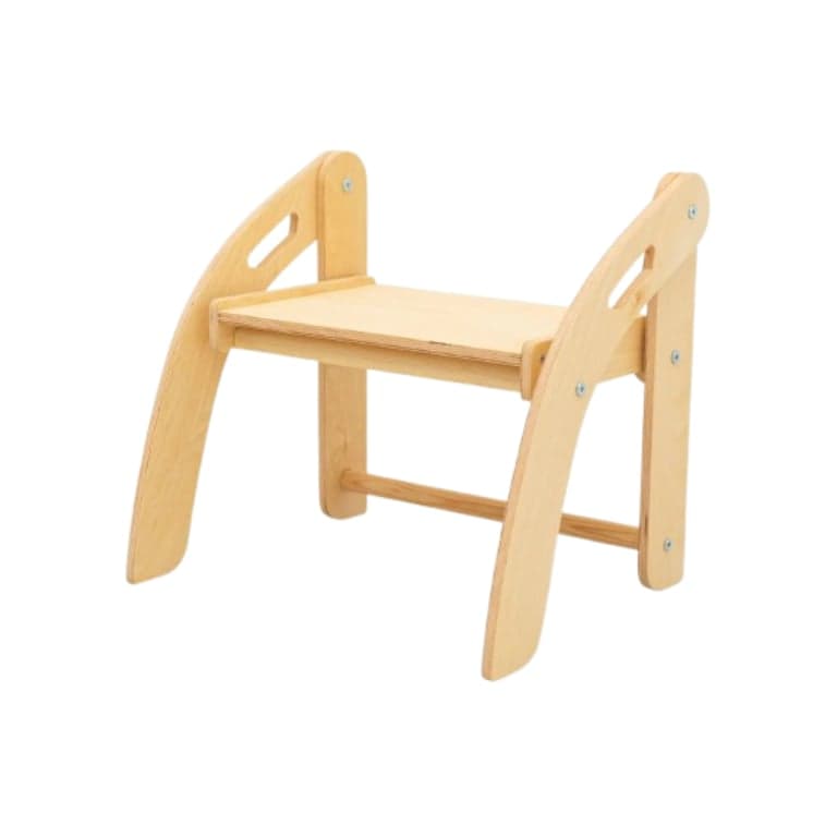 ChildUniverse Wooden Stepping Stool Natural