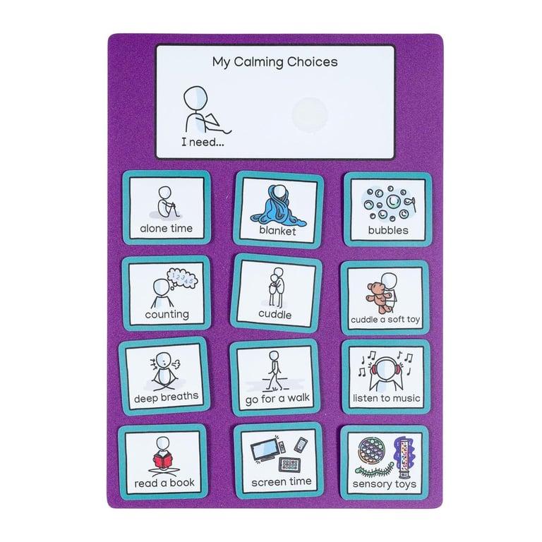 Montessori Create Visual Aids Calming Chart With Visual Aids