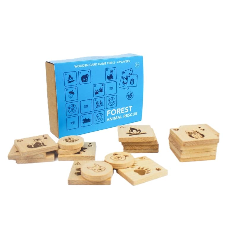 Pure Play Forest Animal Rescue Memory Game | MontiPlanet.com Toys and ...