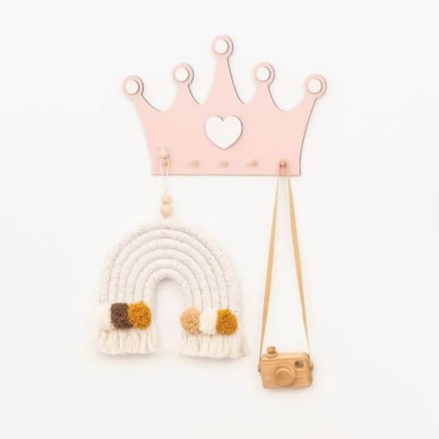 ChildUniverse Wall Hooks Princess Crown