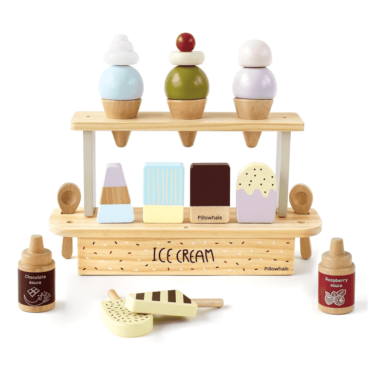 Montessori REU Pillowhale Ice Cream Counter Set