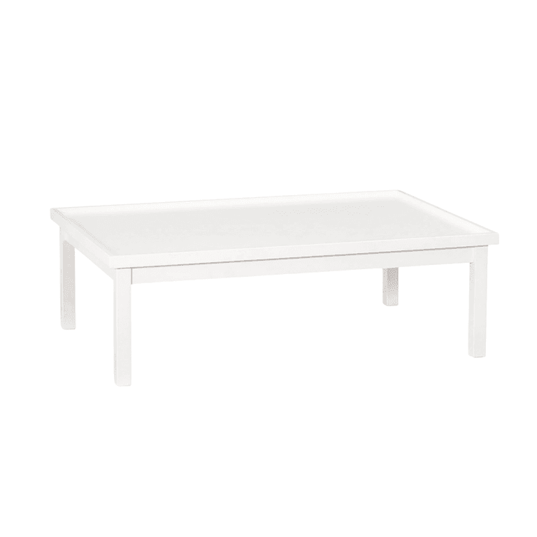 Montessori Pottery Barn Kids Carolina Grow-With-You Activity Table Simply White