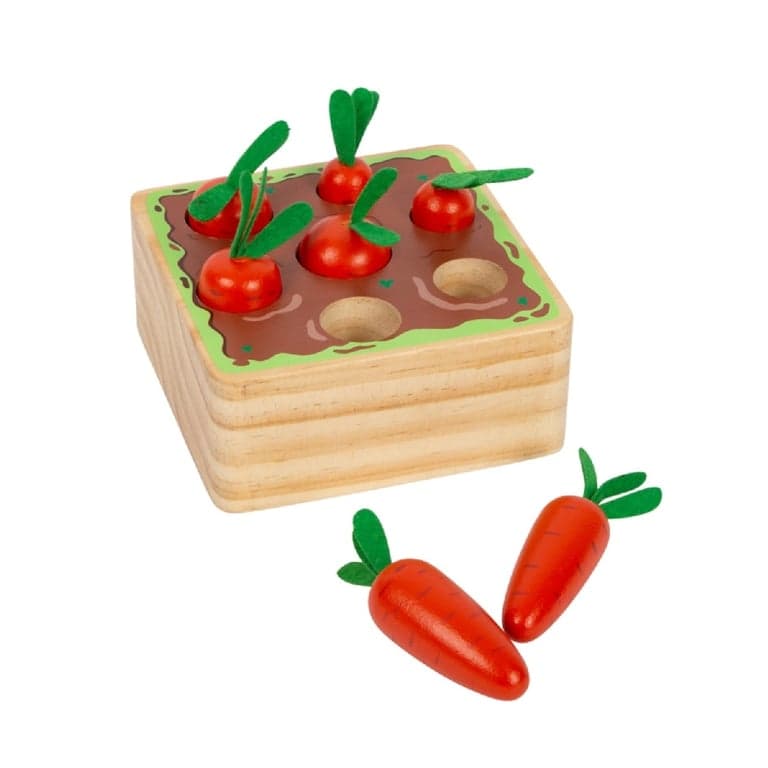 Small Foot Carrots Fitting Game