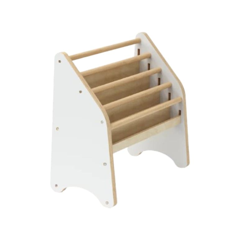 ChildUniverse Wooden Bookshelf Small White