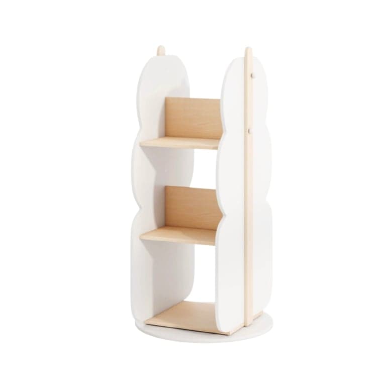 Costway Rotating Bookshelf With 5 Shelves