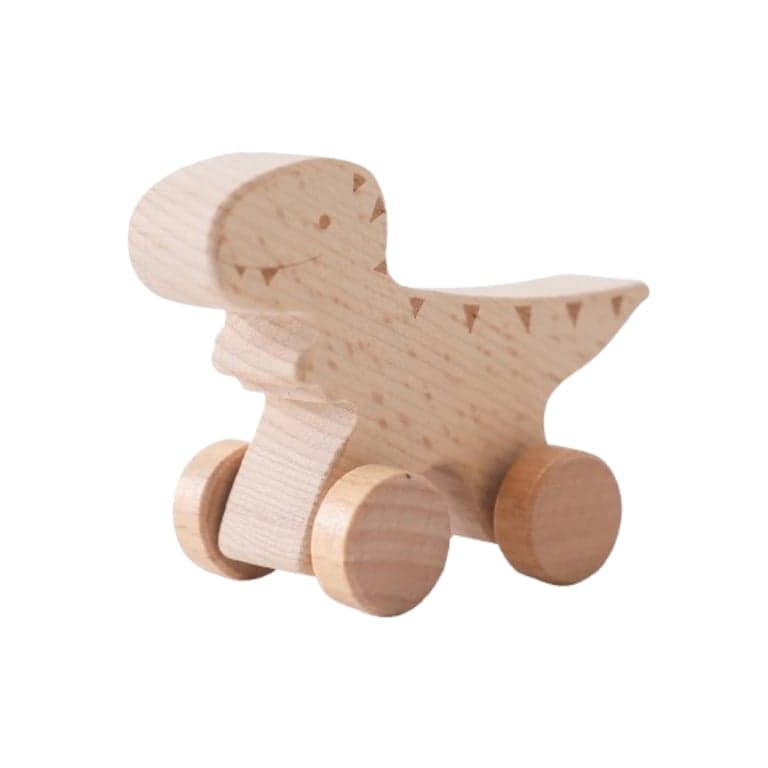 Wonder Space Wooden Dinosaur Toy Triceratops