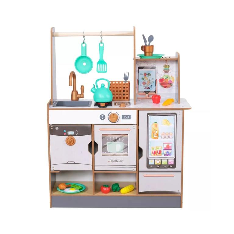 Montessori KidKraft Steam and Clean Wooden Play Kitchen