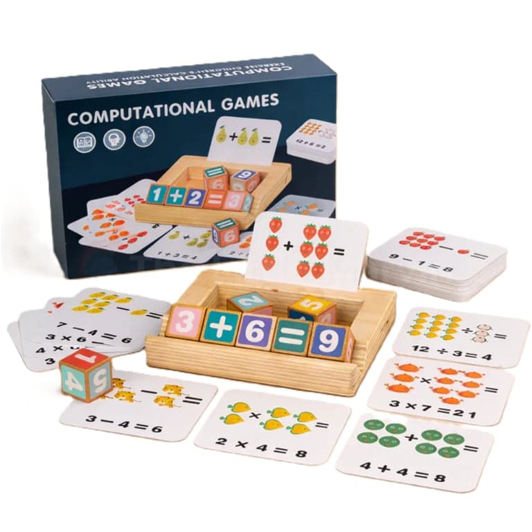 The Little Marvin Montessori Number Learning Toy