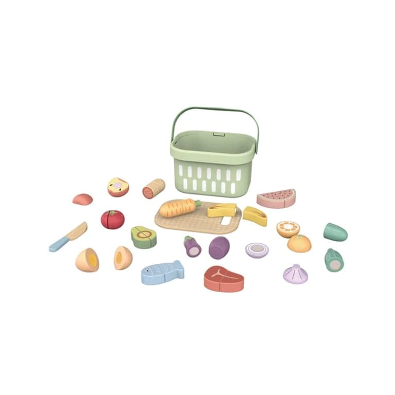 Tooky Toy Cutting Vegetables and Fruits Set