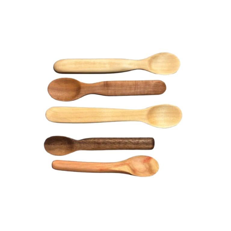 Montessori Obsidian Woodwork MB Baby Spoon