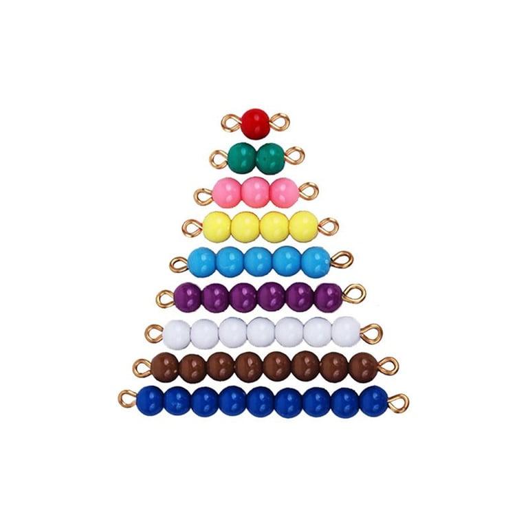 Montessori Kid Advance Colored Bead Stairs