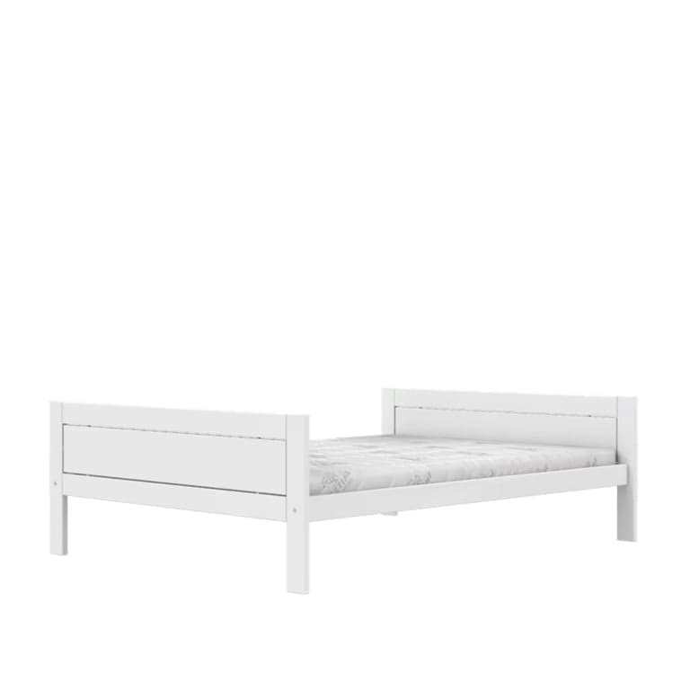 LIFETIME Kidsroom Single Bed 140 x 200 cm White Deluxe