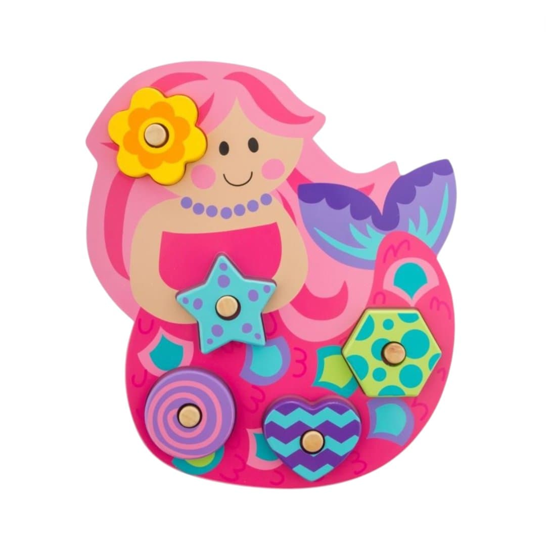 Stephen Joseph Wooden Puzzle Mermaid