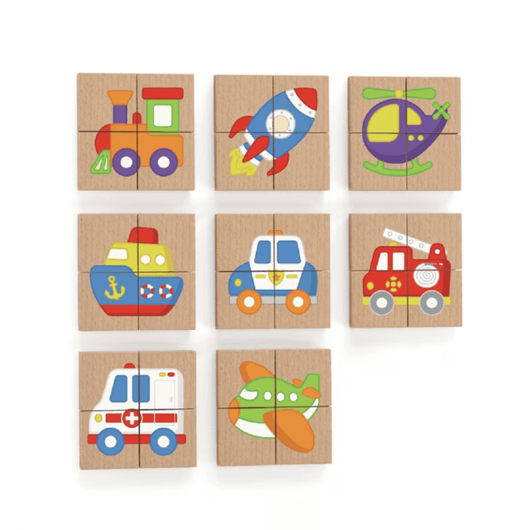 Viga Magnetic Puzzle Vehicles