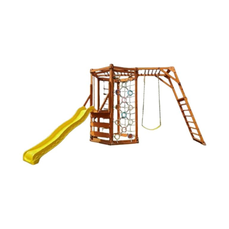 Avenlur Hawthorn Outdoor Swing Set X-Large Natural