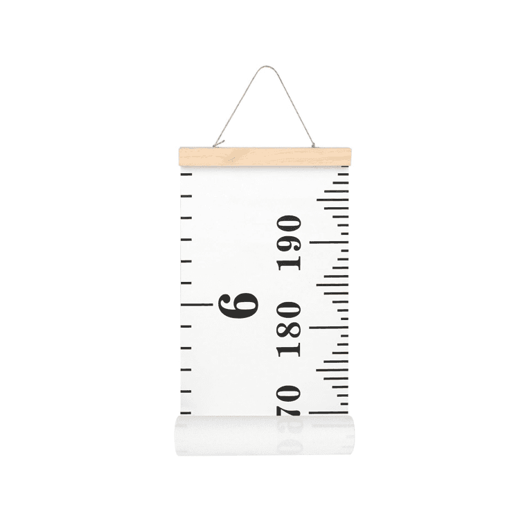 Montessori MIBOTE Baby Growth Chart Black & White