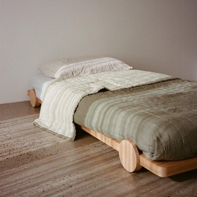 Montessori The Purc Shop The Austin Bed Double Natural Wash