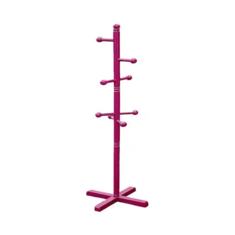 Montessori Frenchi Furniture Freestanding Kid's Coat Rack Purple