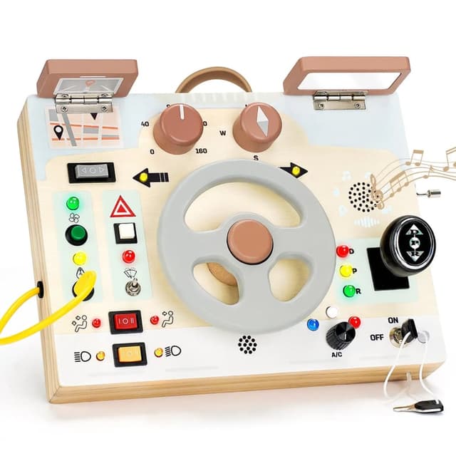 Joyreal Steering Wheel with Lights & Sounds