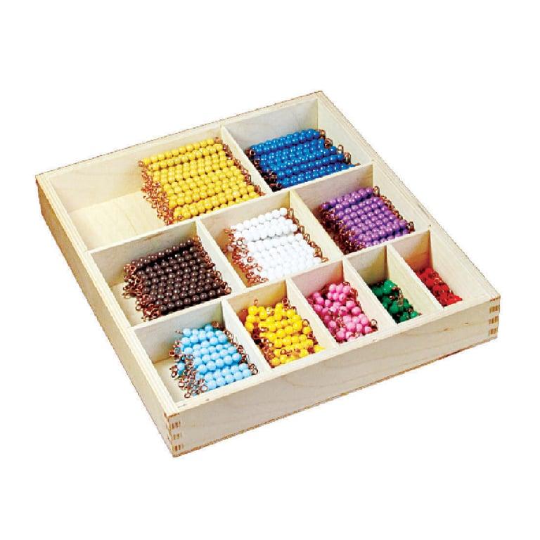 Montessori Bruins Montessori Decanomial Bead Bar Box