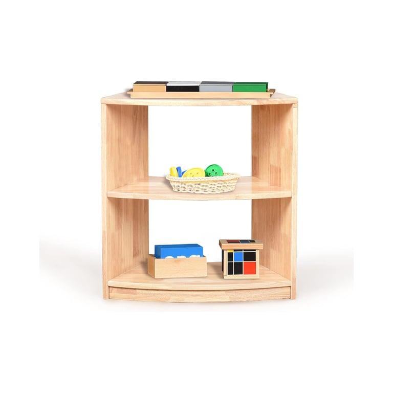 Montessori KRAND Montessori Shelf 3-Tier Curved Cabinet